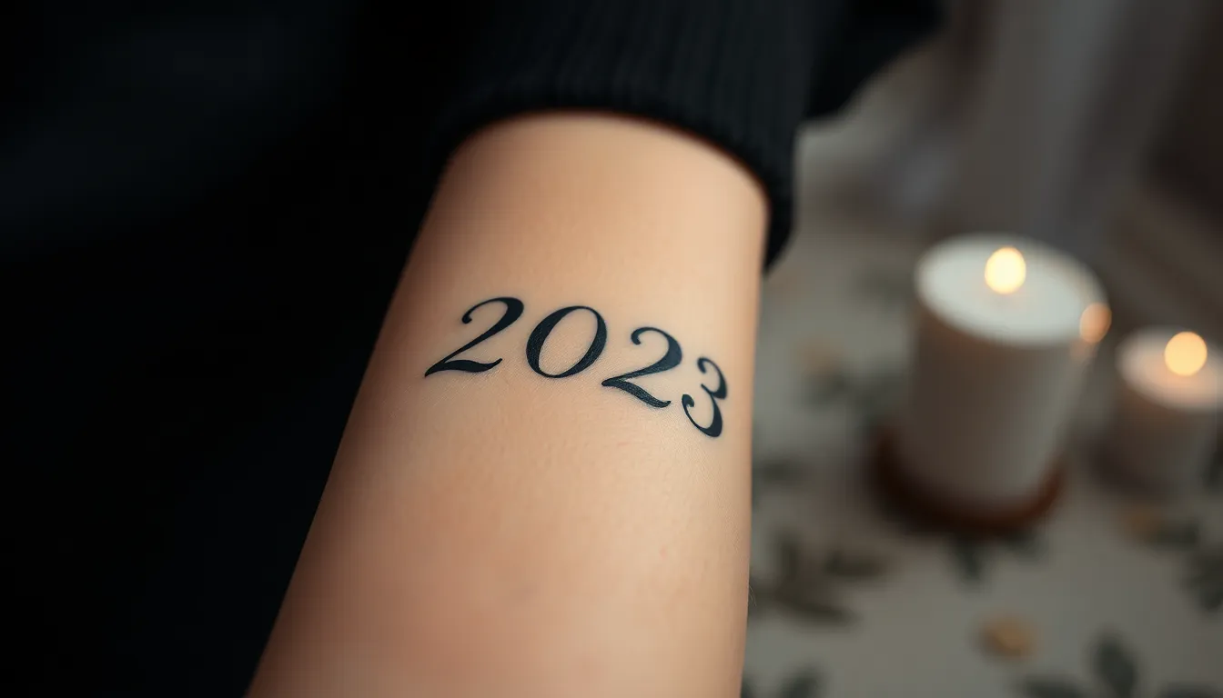 50+ Stunning Birth Year Tattoo Ideas for Women: From Minimalist to Bold Designs 4 50+ Stunning Birth Year Tattoo Ideas for Women: From Minimalist to Bold Designs 3