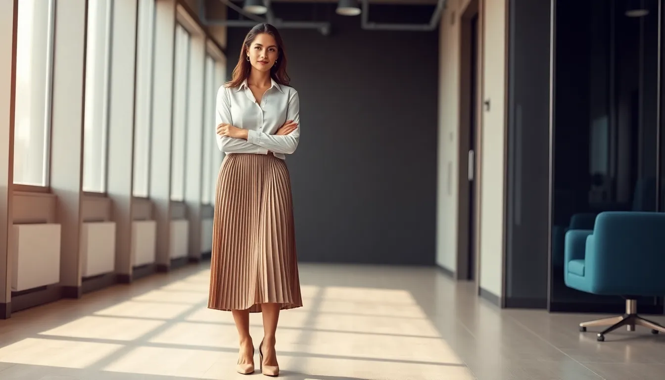 25 Stylish Business Casual Skirt Outfits Every Working Woman Needs 4 25 Stylish Business Casual Skirt Outfits Every Working Woman Needs 3