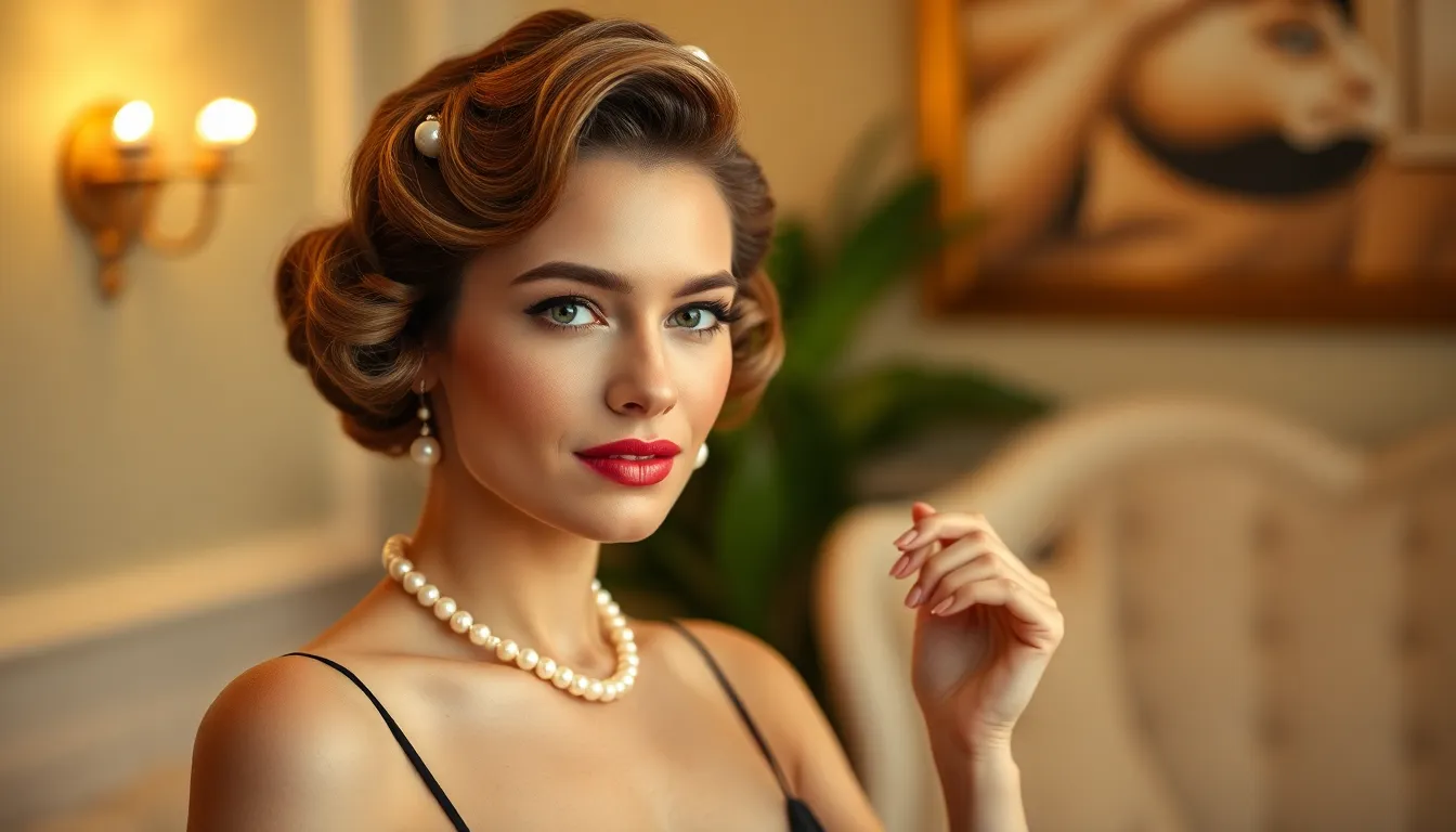 15 Stunning Date Night Hairstyles for Short Hair (Ready in Minutes!) 4 15 Stunning Date Night Hairstyles for Short Hair (Ready in Minutes!) 3