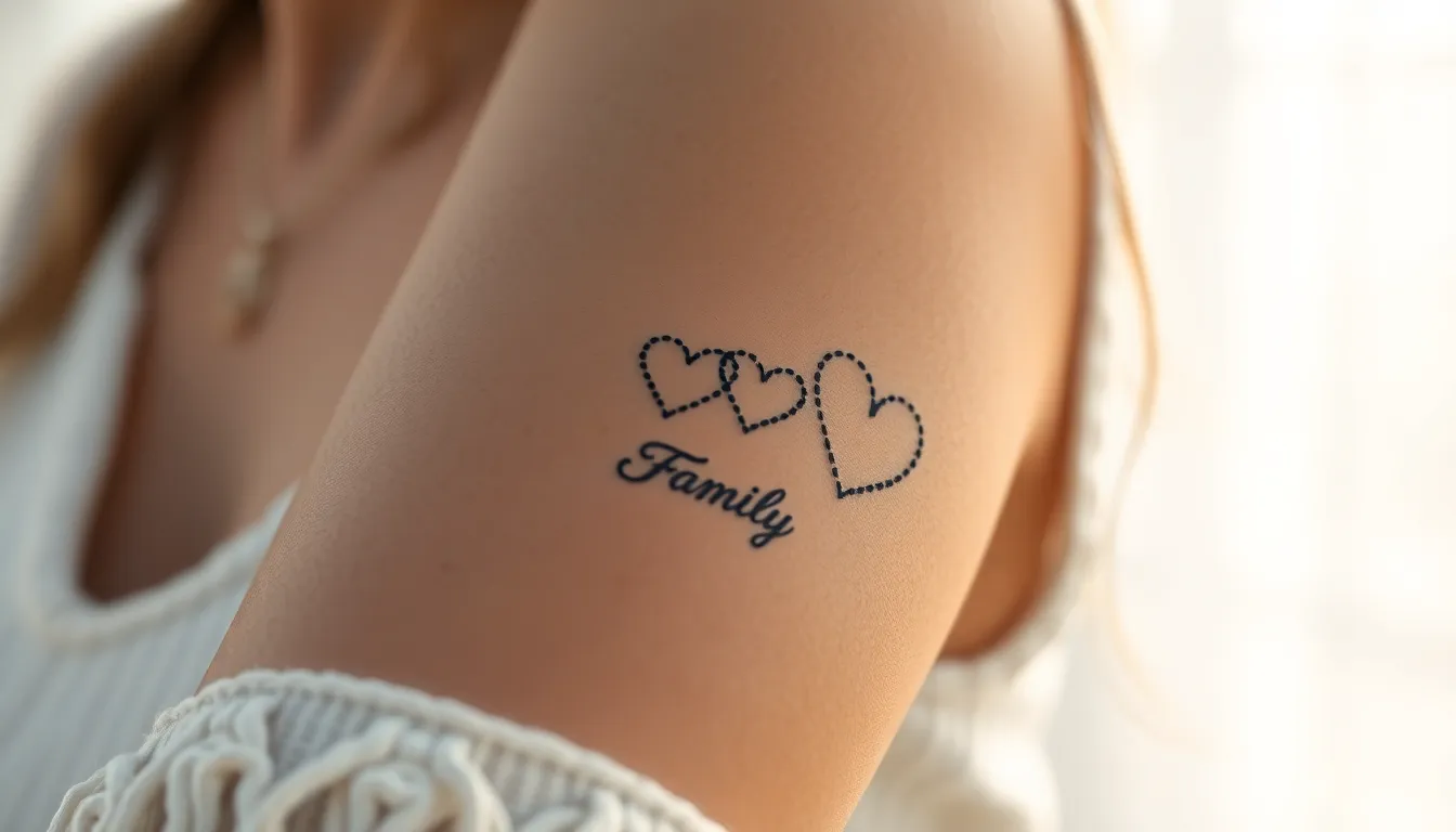 50+ Beautiful Family Name Tattoo Ideas for Women: Designs That Honor Your Loved Ones 3