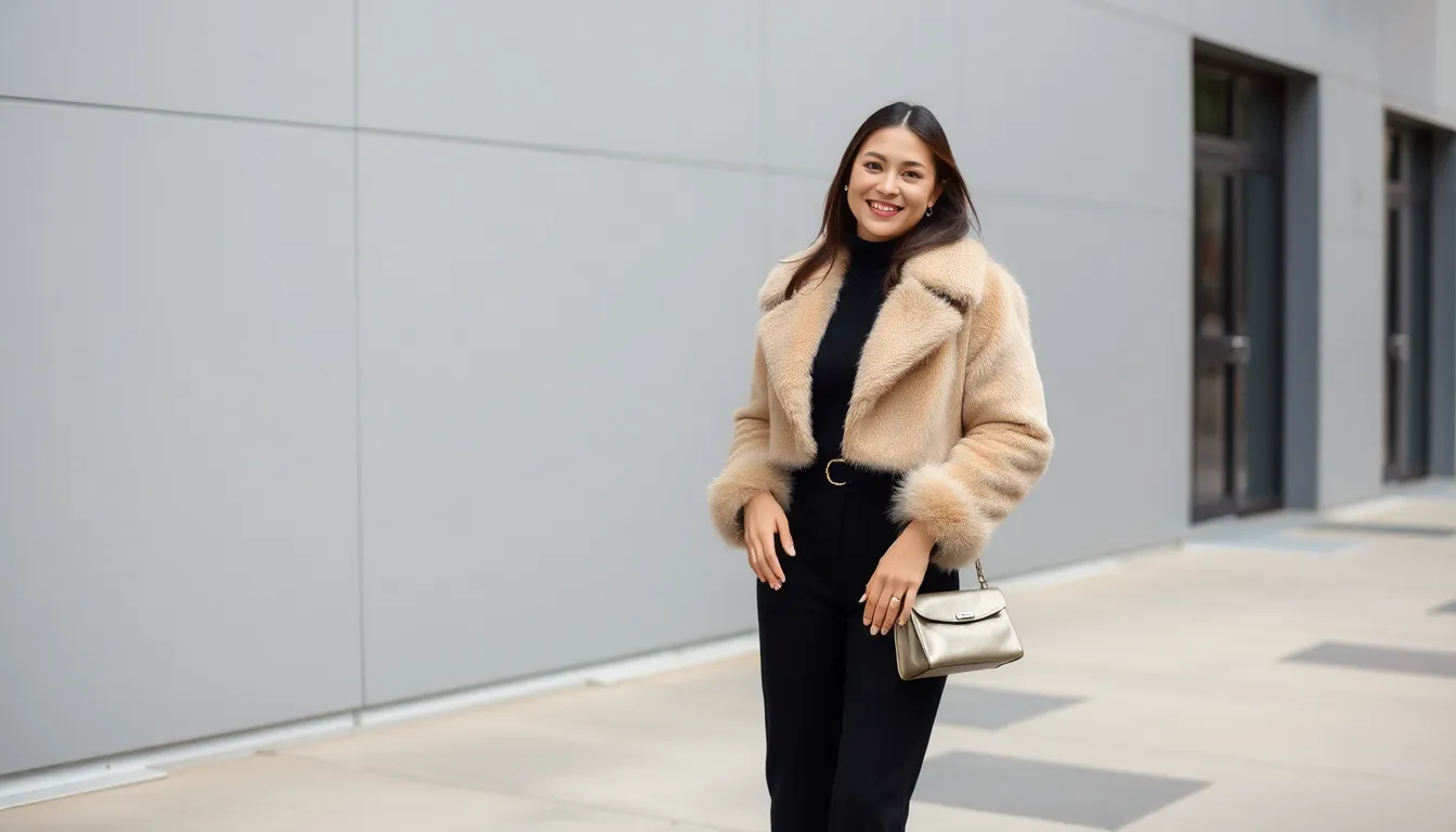 25 Chic Faux Fur Coat Outfit Ideas to Elevate Your Winter Style Game 4 25 Chic Faux Fur Coat Outfit Ideas to Elevate Your Winter Style Game 3