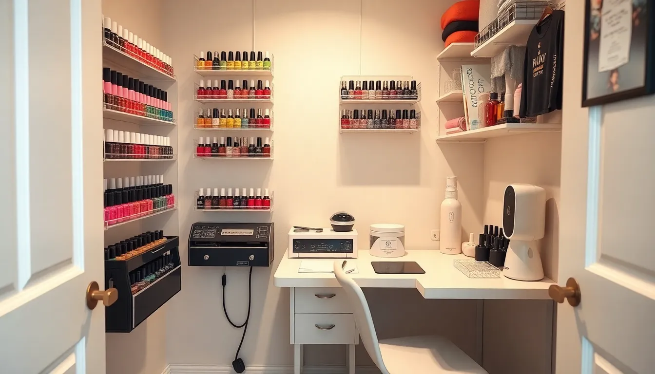 25 Genius Home Nail Salon Ideas for Small Spaces That Actually Work 4 25 Genius Home Nail Salon Ideas for Small Spaces That Actually Work 3