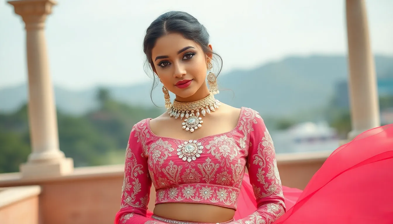 50+ Latest Crop Top Designs for Lehenga That'll Make You Look Stunning in 2025 4 50+ Latest Crop Top Designs for Lehenga That'll Make You Look Stunning in 2025 3