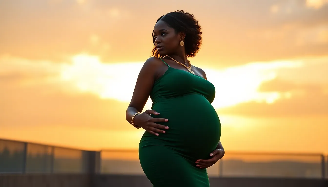 25 Stunning Maternity Photo Shoot Ideas for Black Women: Cultural & Creative 3