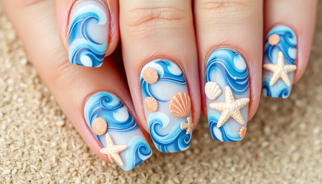 25 Simple Summer 2025 Nail Art Designs You Can DIY at Home 4 25 Simple Summer 2025 Nail Art Designs You Can DIY at Home 3