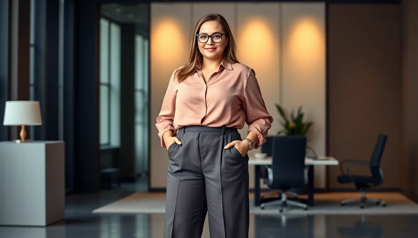 25 Chic Plus Size Office Outfits for Women: Professional Workwear That Actually Fits 4 25 Chic Plus Size Office Outfits for Women: Professional Workwear That Actually Fits 3