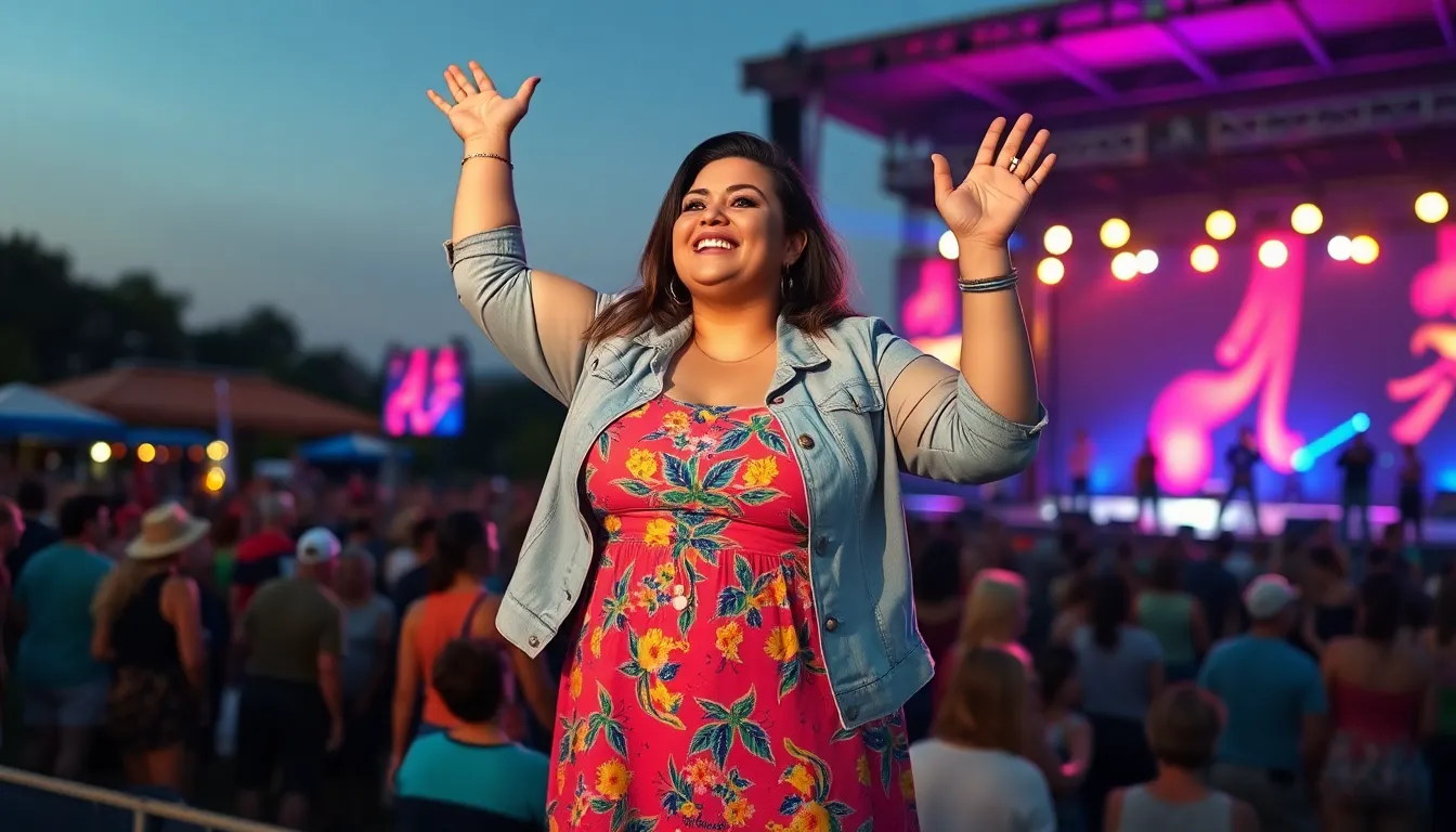 Plus Size Summer Concert Outfits: Stylish & Comfortable Looks for Outdoor Shows 3