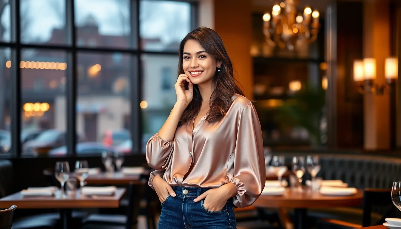 25 Chic Outfit Ideas with Dark Blue Jeans for Every Occasion 4 25 Chic Outfit Ideas with Dark Blue Jeans for Every Occasion 3