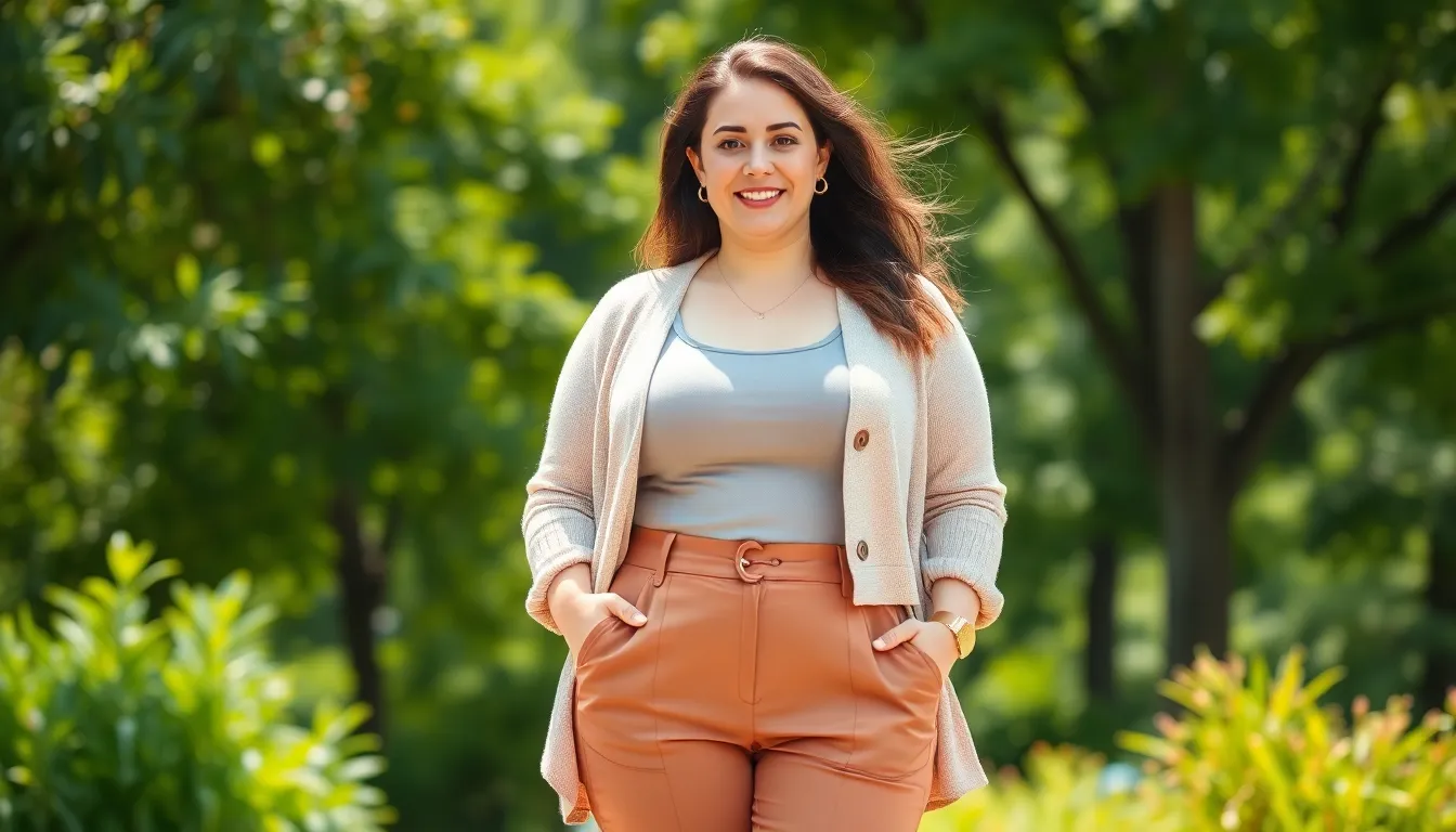 15 Flattering Plus Size Summer Outfits That Hide Your Big Stomach Perfectly 3