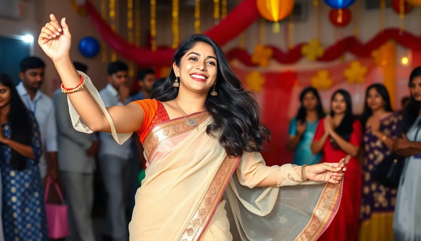 Best Sarees for College Farewell Party: 15 Stunning Styles Under $50 4 Best Sarees for College Farewell Party: 15 Stunning Styles Under $50 3