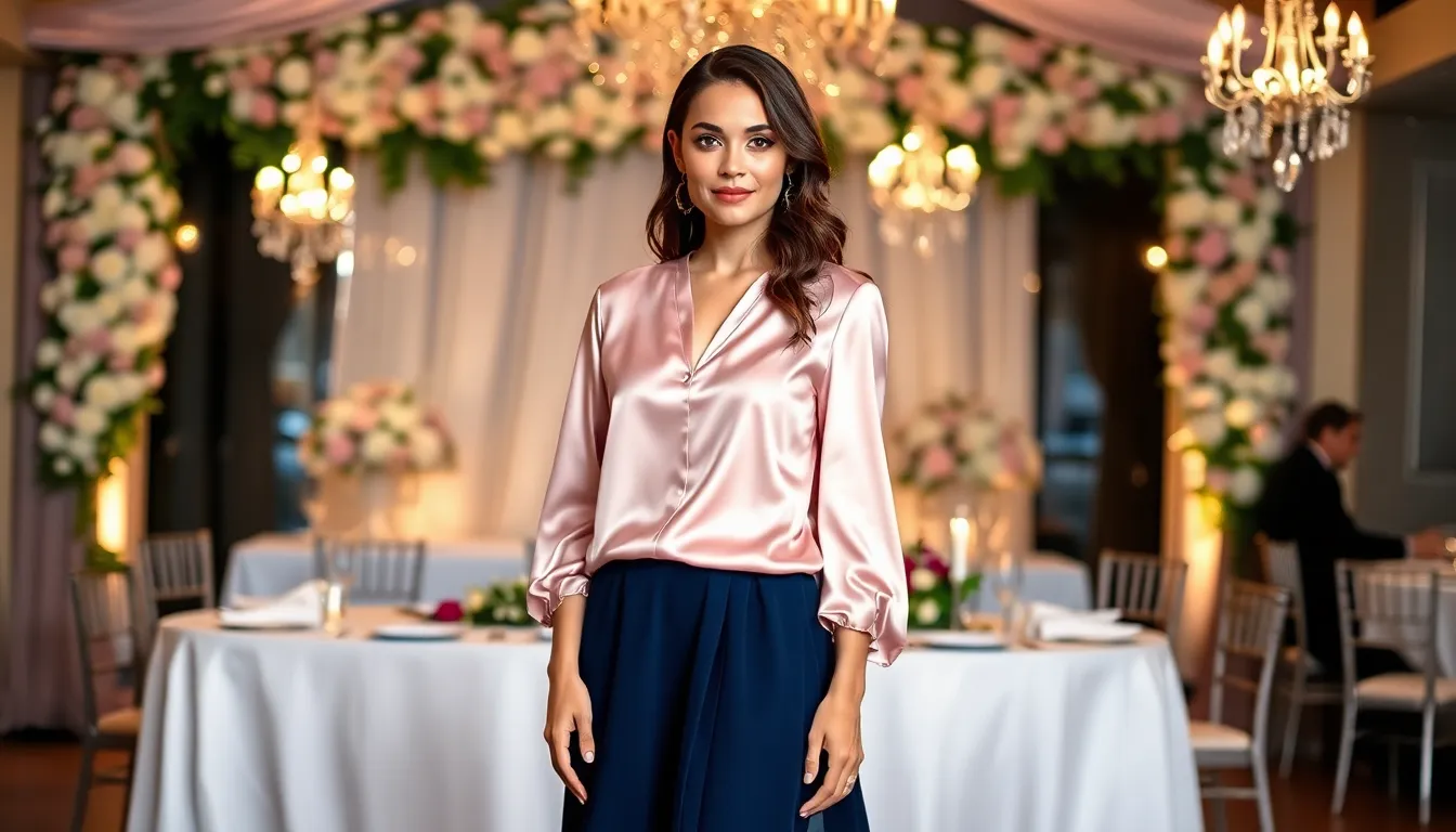 Semi Formal Outfits for Women Wedding: 15 Chic Looks That Always Impress 3