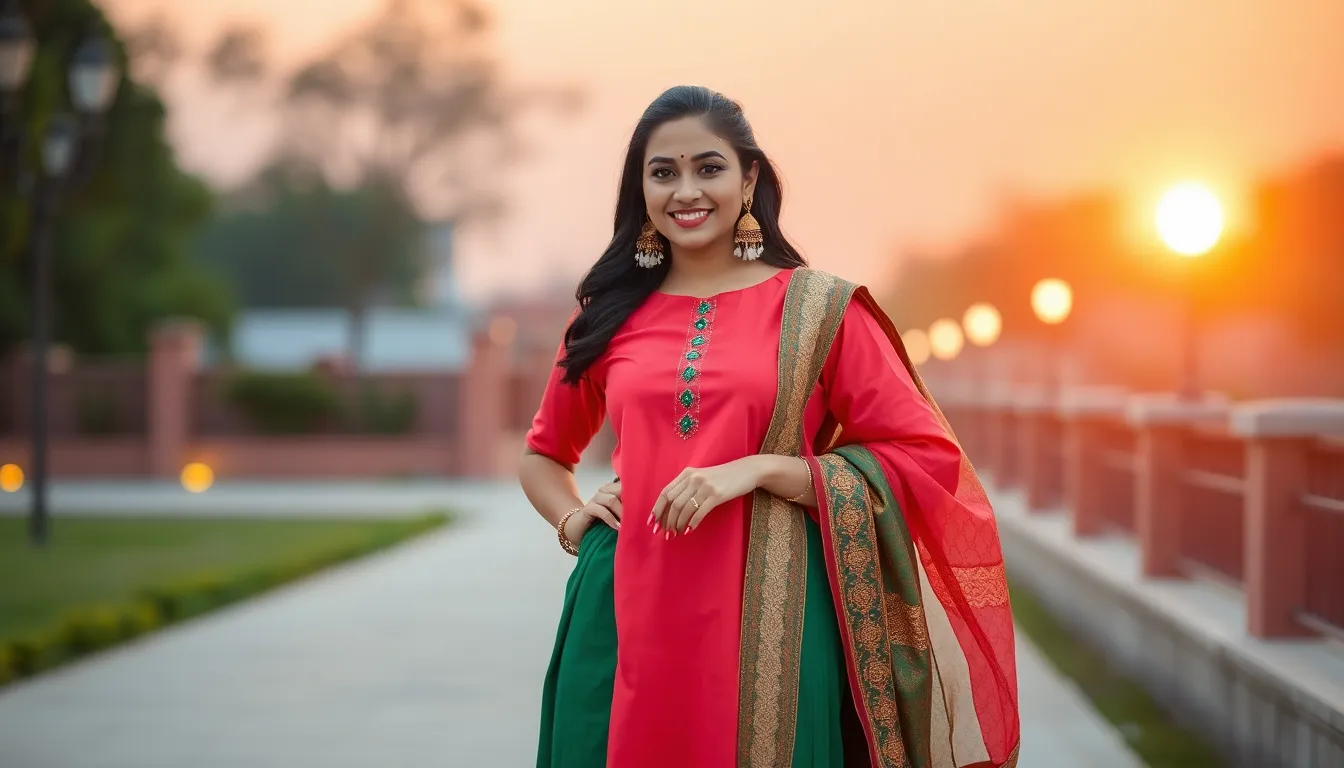 Short Kurti with Palazzo Party Wear: Style Guide for Every Celebration 4 Short Kurti with Palazzo Party Wear: Style Guide for Every Celebration 3