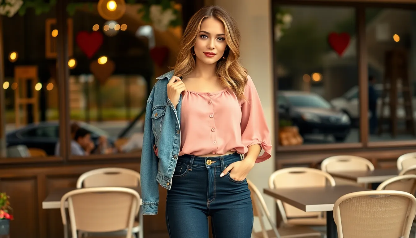 25 Casual Valentine's Day Outfits for Women That Are Comfy & Cute 4 25 Casual Valentine's Day Outfits for Women That Are Comfy & Cute 3