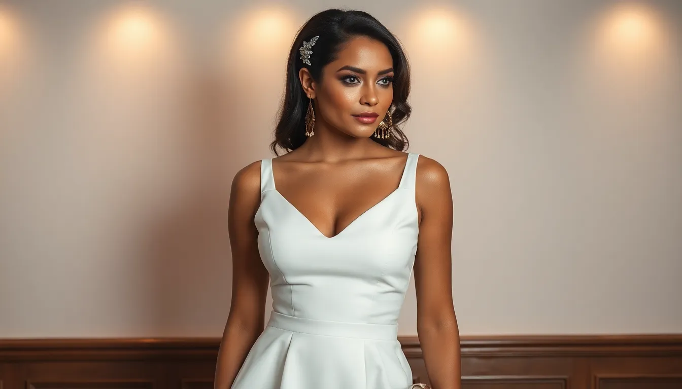 White Dress Outfit Ideas: 15 Classy Party Night Looks That Turn Heads 4 White Dress Outfit Ideas: 15 Classy Party Night Looks That Turn Heads 3