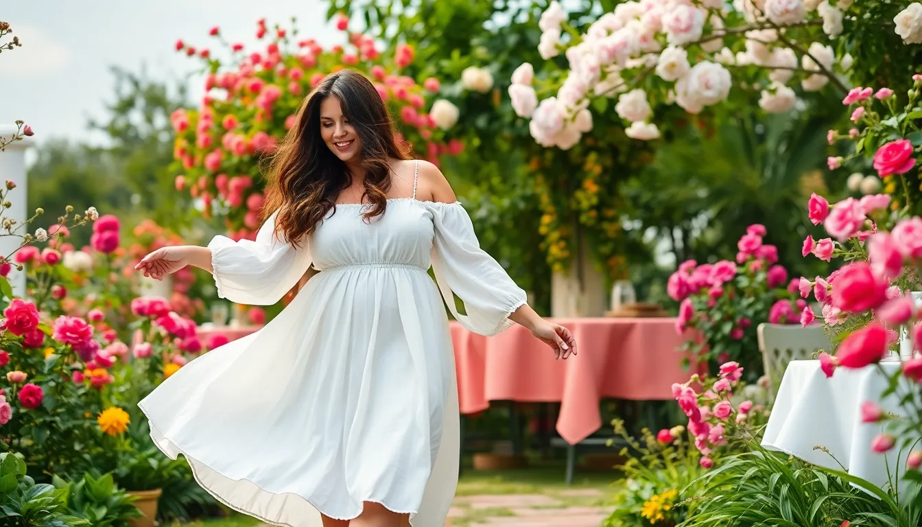 Stunning All White Party Outfits Plus Size: 15 Flattering Looks That Turn Heads 6 Stunning All White Party Outfits Plus Size: 15 Flattering Looks That Turn Heads 5