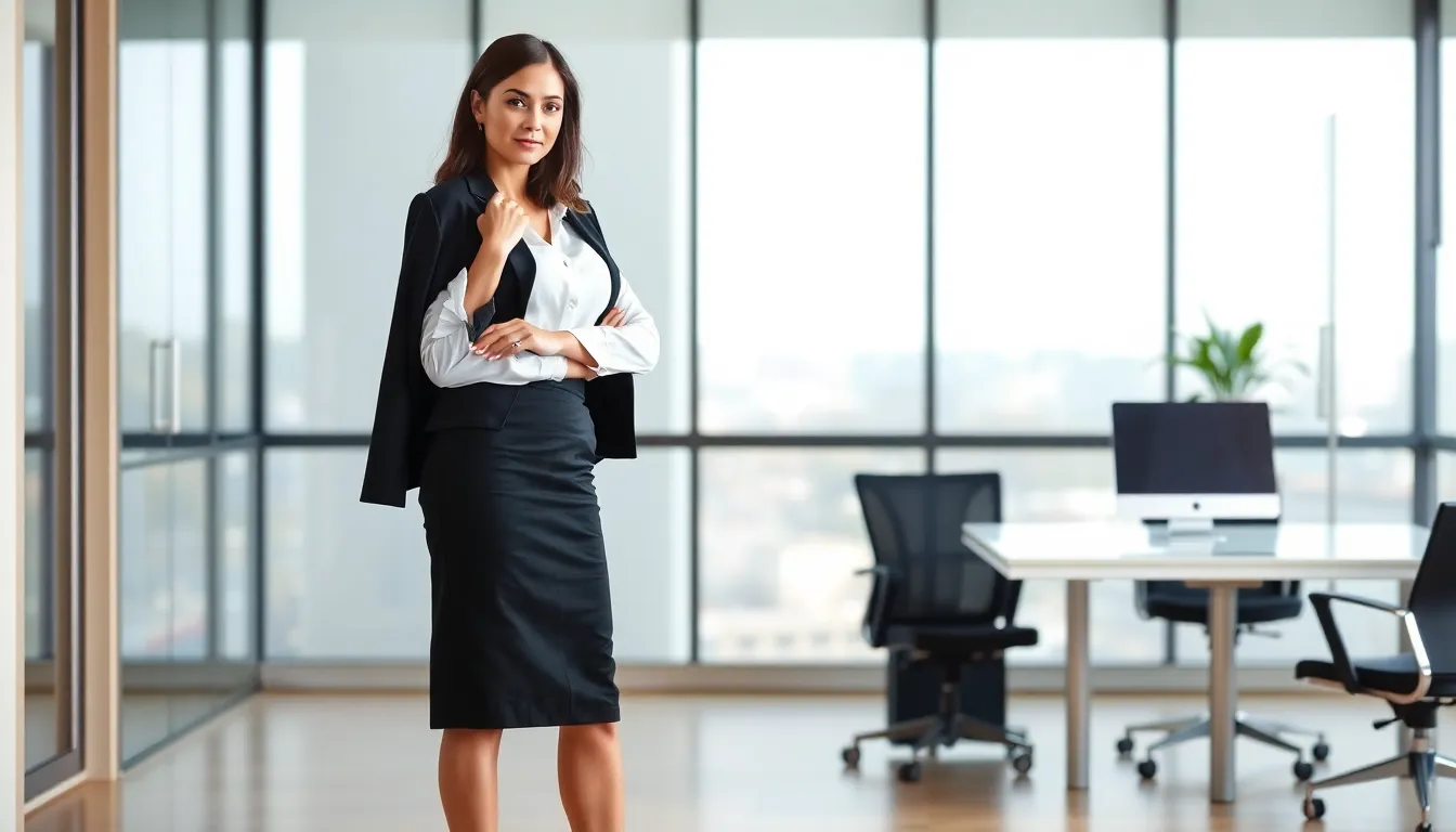 25 Chic Black and White Office Outfits for Women That Command Respect 5