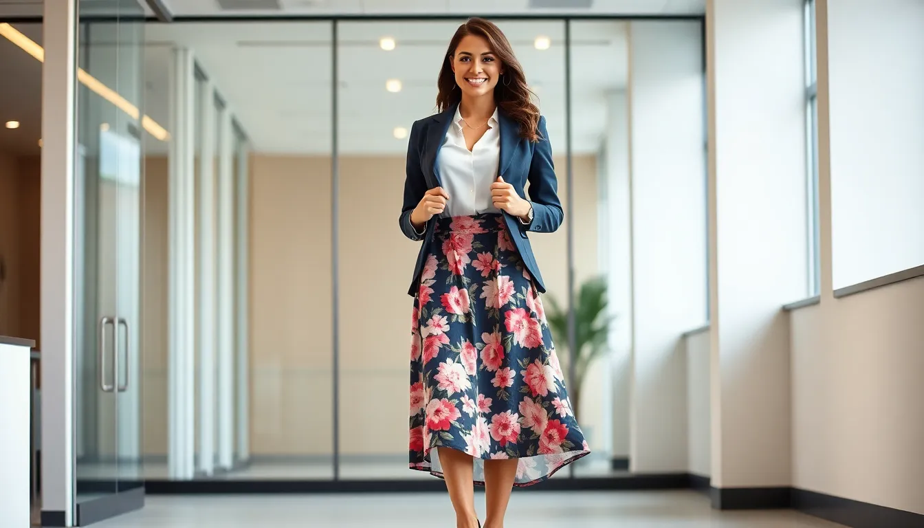 25 Stylish Business Casual Skirt Outfits Every Working Woman Needs 6 25 Stylish Business Casual Skirt Outfits Every Working Woman Needs 5