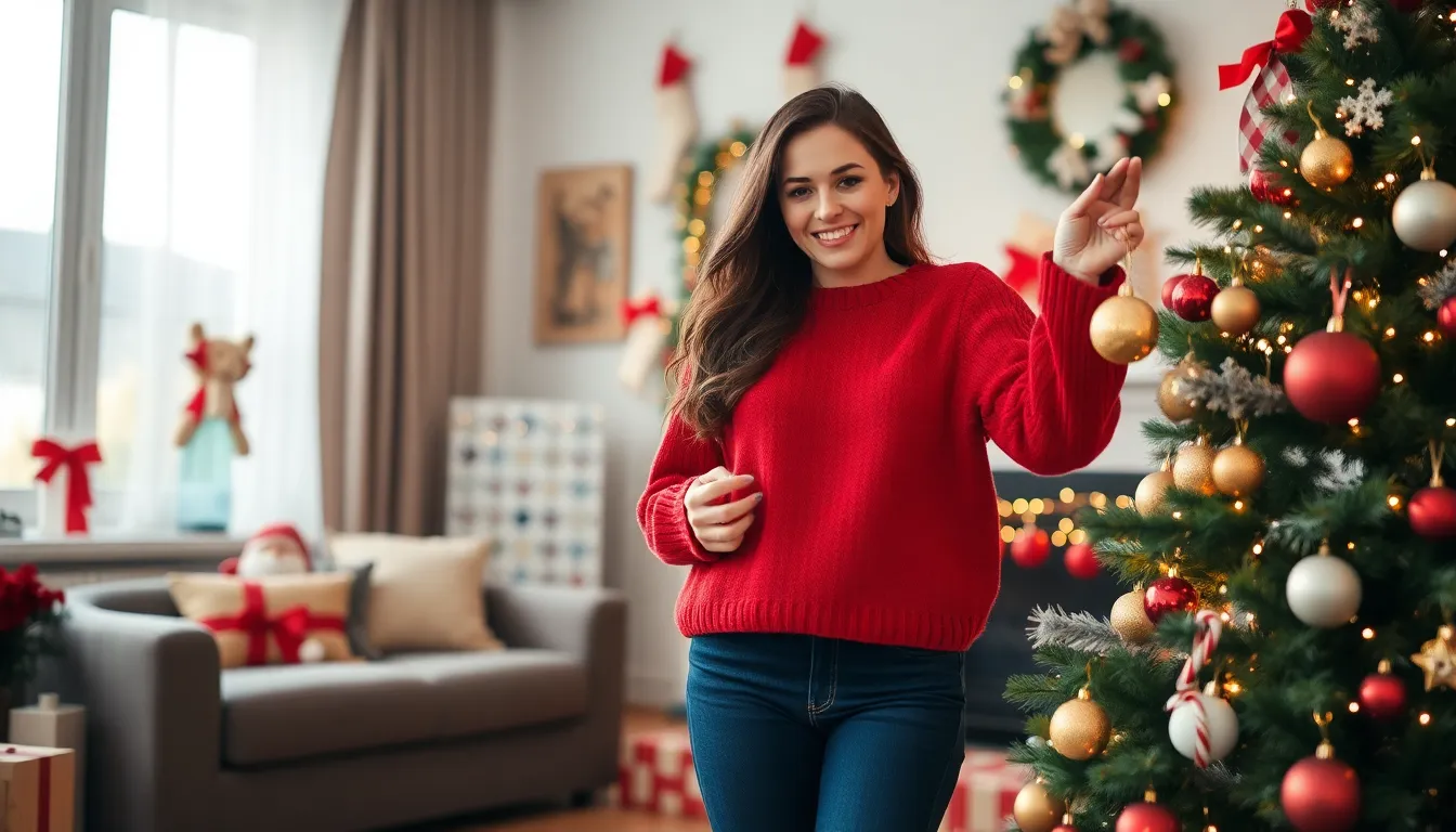 25 Cozy Christmas Outfit Ideas for Women: Casual Holiday Style Guide 2025 6 25 Cozy Christmas Outfit Ideas for Women: Casual Holiday Style Guide 2025 5