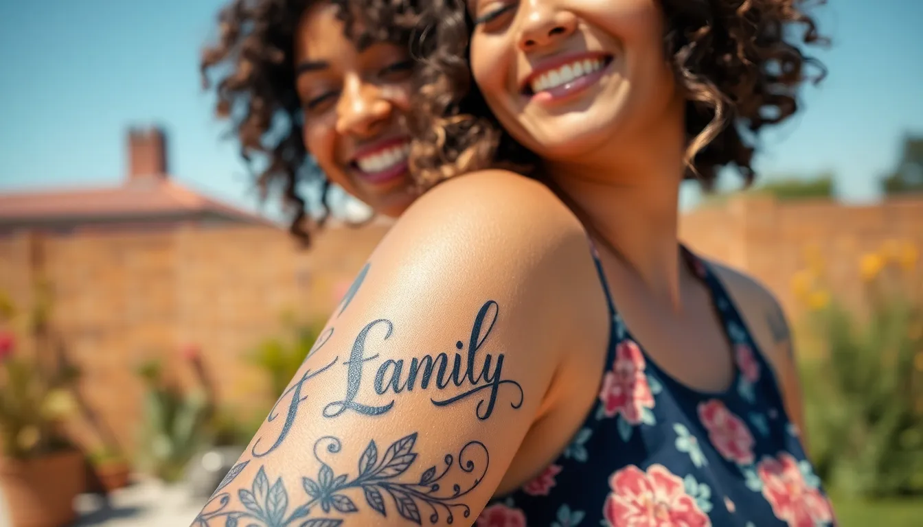 50+ Beautiful Family Sleeve Tattoo Ideas for Women (2025 Inspiration Guide) 5
