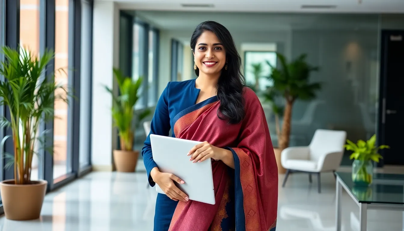 50+ Indian Office Wear Ideas: Stylish Work Outfits for Professional Women 5