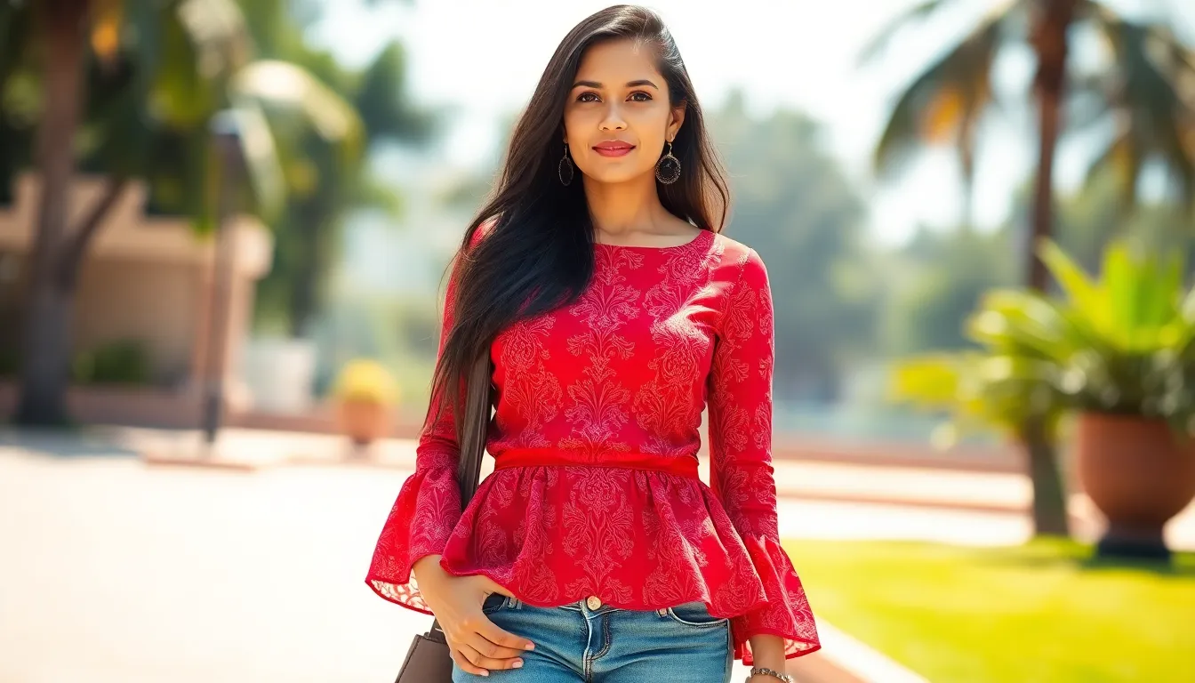 15 Stunning Indian Style Jeans Tops for Women: Fusion Fashion Guide 2025 6 15 Stunning Indian Style Jeans Tops for Women: Fusion Fashion Guide 2025 5