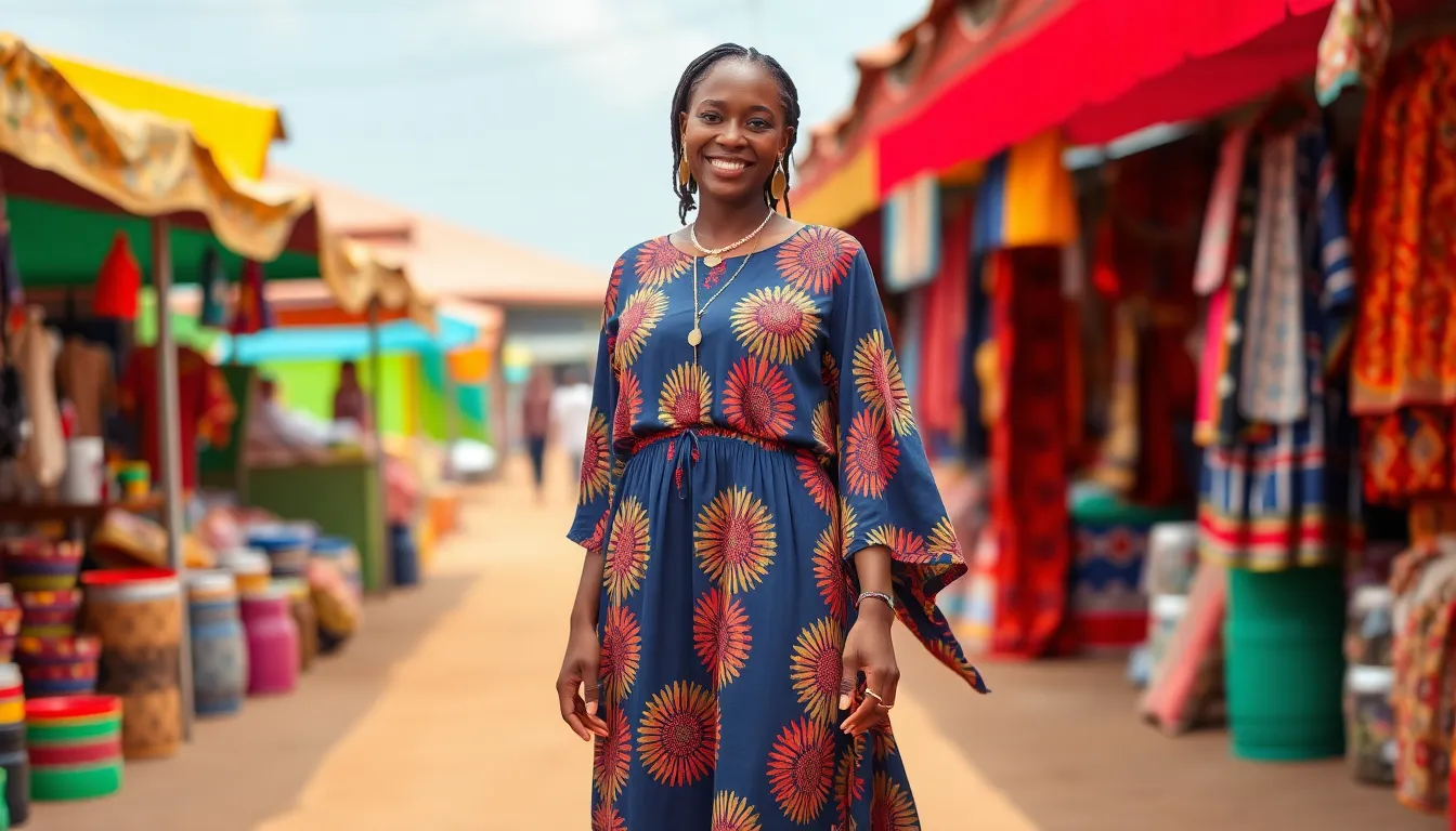 25 Stunning Kampala Styles for Women in Nigeria: Traditional Meets Modern Fashion 5