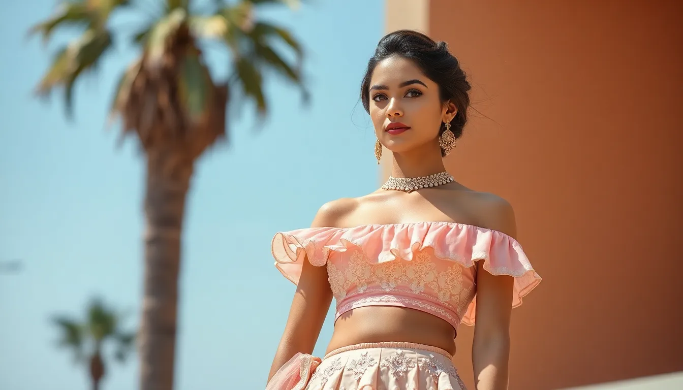 50+ Latest Crop Top Designs for Lehenga That'll Make You Look Stunning in 2025 6 50+ Latest Crop Top Designs for Lehenga That'll Make You Look Stunning in 2025 5