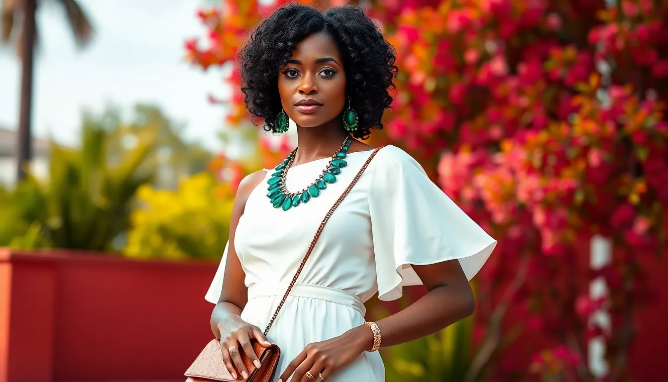 25 Stunning Off White Outfits for Black Women That'll Make You Glow 6 25 Stunning Off White Outfits for Black Women That'll Make You Glow 5