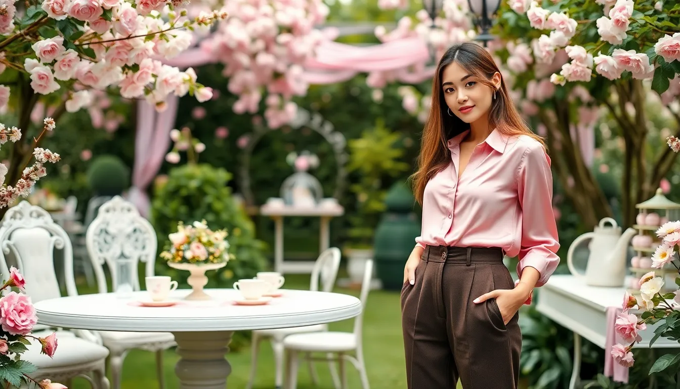 Pink Tea Party Outfits for Women: 15 Elegant Looks That Turn Heads 5