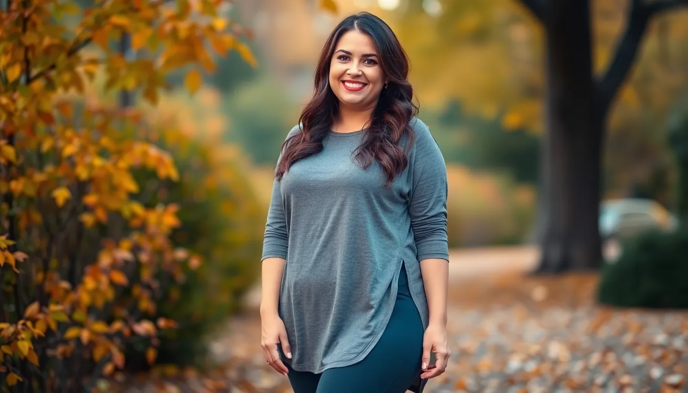 25 Flattering Plus Size Fall Outfits for Big Stomach - Style Tips That Actually Work 5