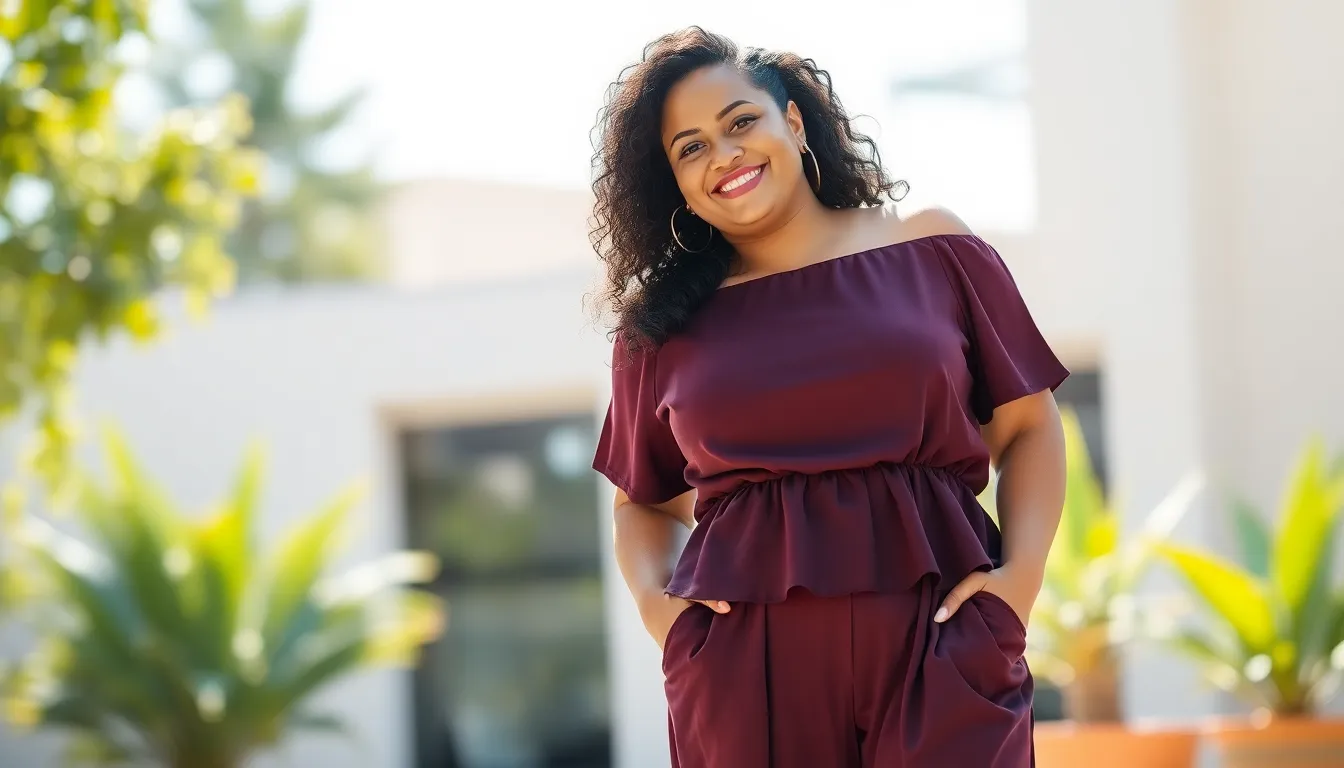 15 Flattering Plus Size Summer Outfits That Hide Your Big Stomach Perfectly 5