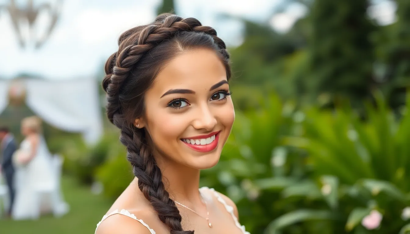 25 Stunning Short Hairstyles for Wedding Guests That'll Make You Look Amazing 6 25 Stunning Short Hairstyles for Wedding Guests That'll Make You Look Amazing 5