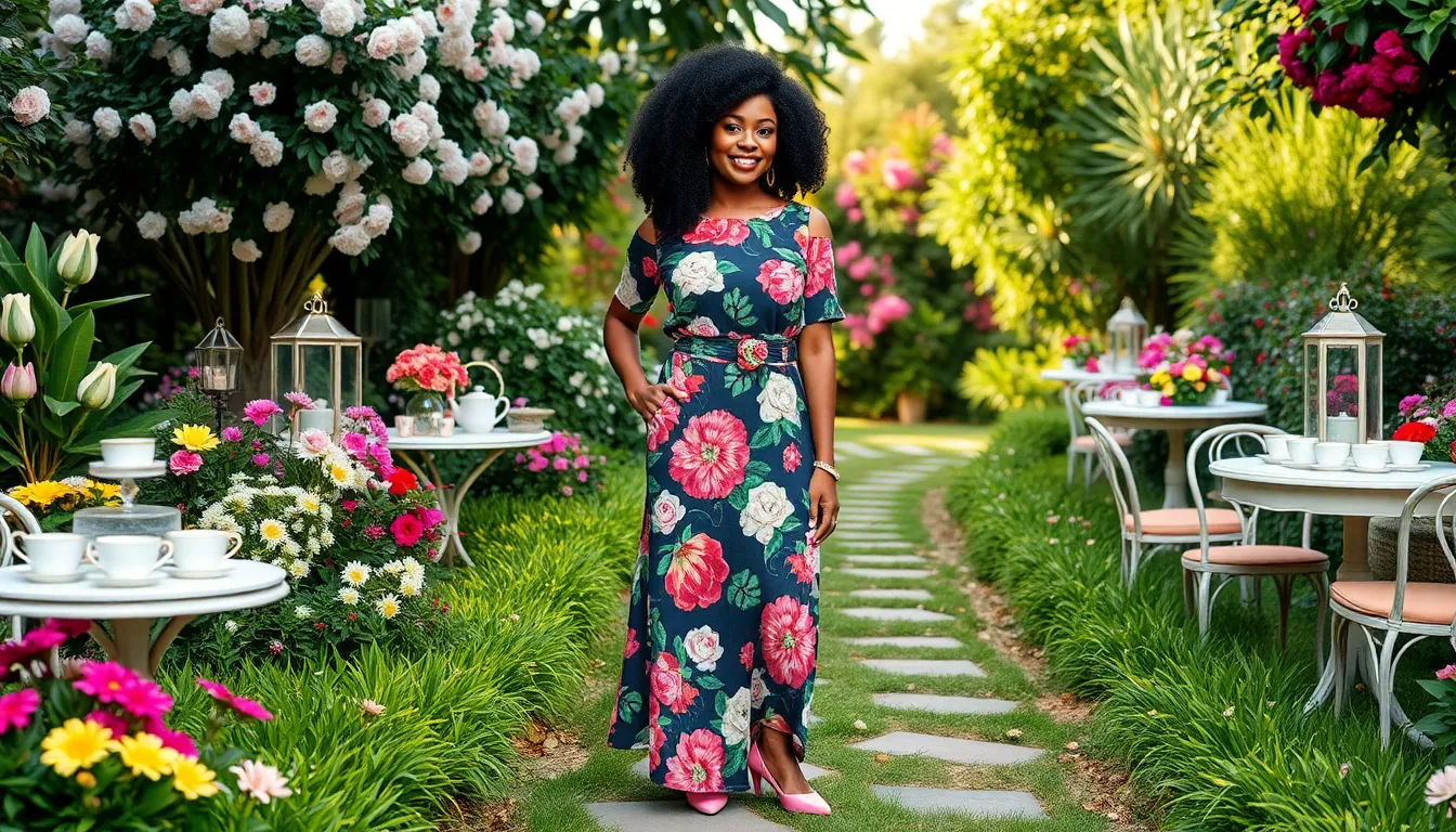 25 Stunning Tea Party Outfits for Black Women That Turn Heads 6 25 Stunning Tea Party Outfits for Black Women That Turn Heads 5