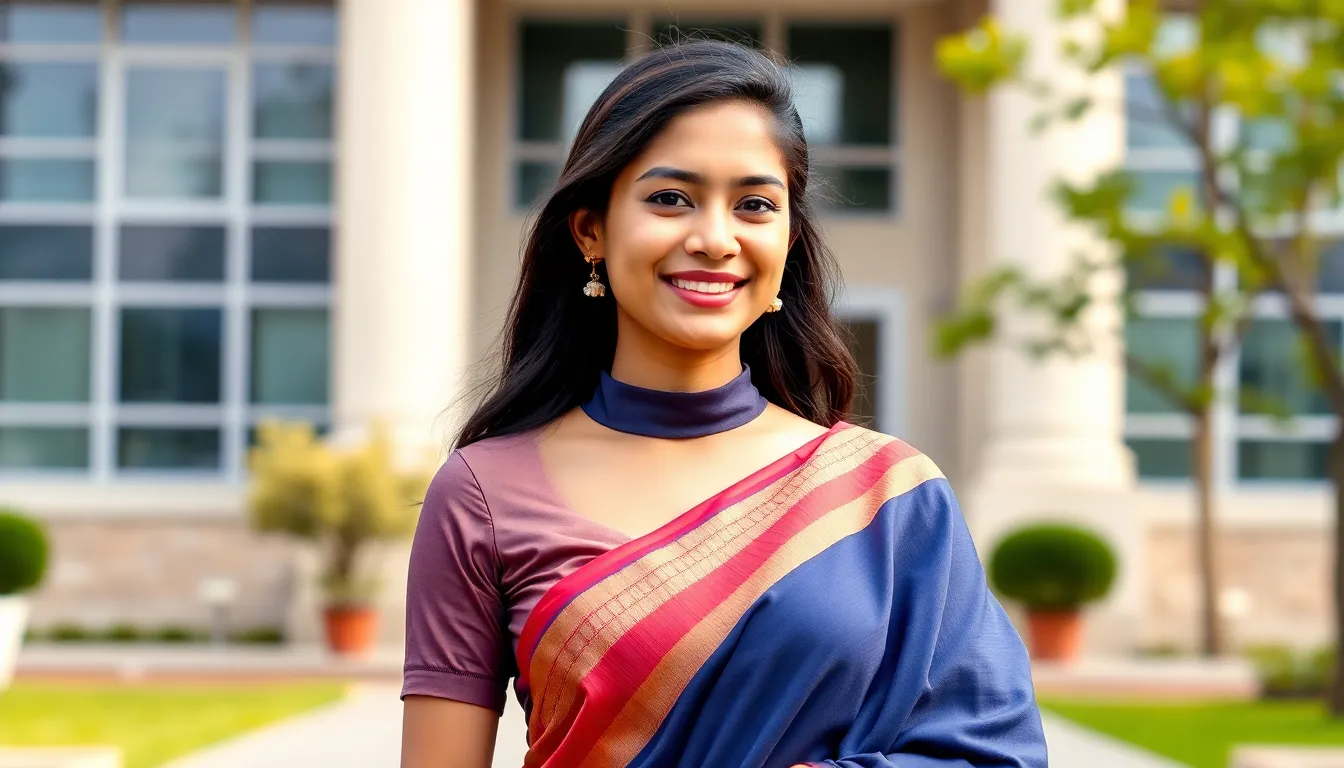 Traditional Day Outfit for College Saree: Complete Style Guide for Students 6 Traditional Day Outfit for College Saree: Complete Style Guide for Students 5