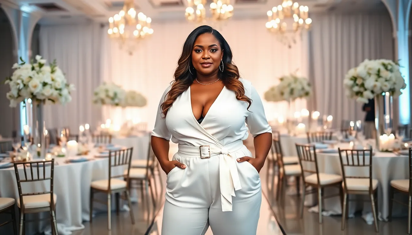 Stunning All White Party Outfits Plus Size: 15 Flattering Looks That Turn Heads 8 Stunning All White Party Outfits Plus Size: 15 Flattering Looks That Turn Heads 7