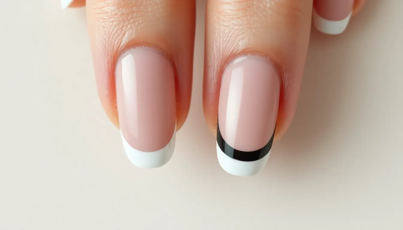 25 Simple Black and White Nail Ideas You Can DIY at Home (Beginner-Friendly!) 8 25 Simple Black and White Nail Ideas You Can DIY at Home (Beginner-Friendly!) 7