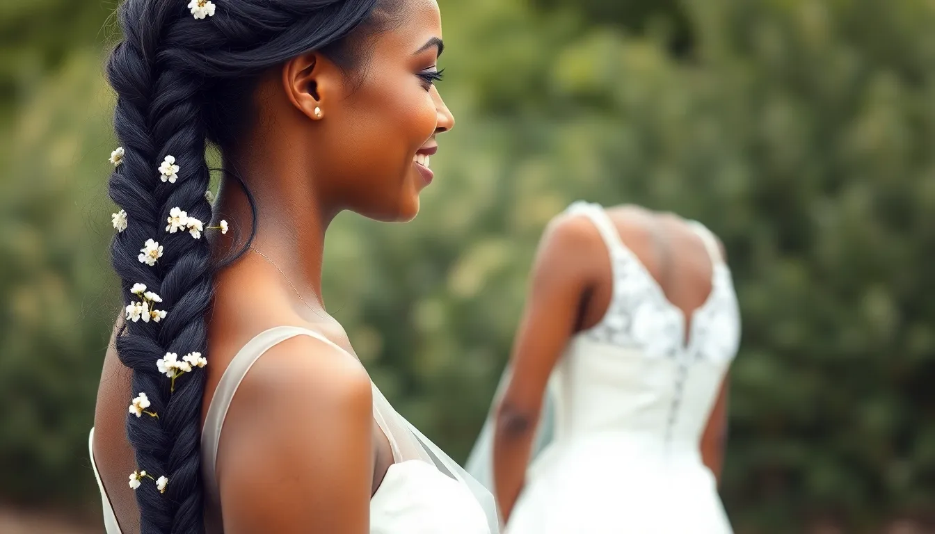 25 Stunning Braids for Wedding Hair Black Women Need to See in 2025 8 25 Stunning Braids for Wedding Hair Black Women Need to See in 2025 7