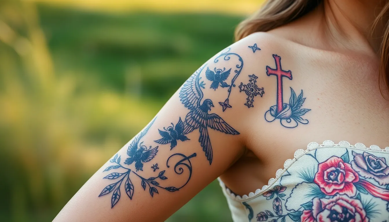 50+ Beautiful Family Sleeve Tattoo Ideas for Women (2025 Inspiration Guide) 7