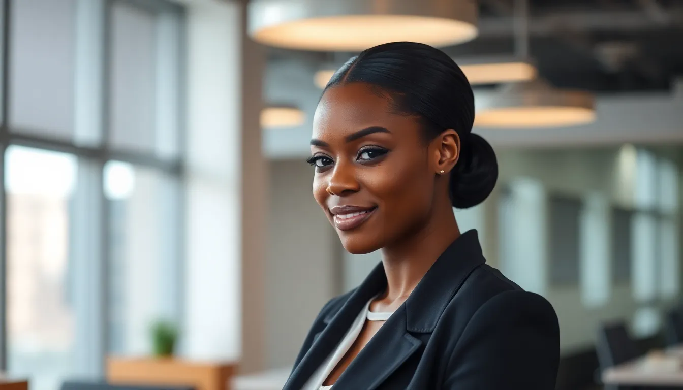 25 Stunning Gel Hairstyles for Black Women That Last All Day 8 25 Stunning Gel Hairstyles for Black Women That Last All Day 7