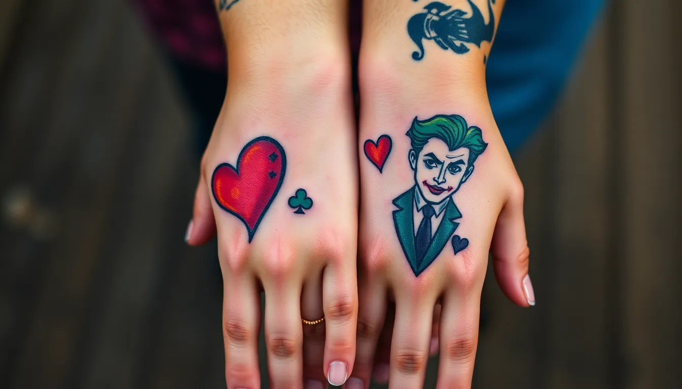 50+ Harley Quinn Tattoo Ideas for Women: From Minimalist to Full Sleeves 8 50+ Harley Quinn Tattoo Ideas for Women: From Minimalist to Full Sleeves 7