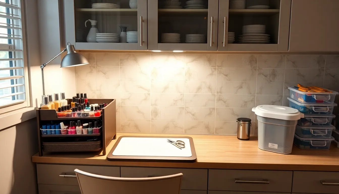 25 Genius Home Nail Salon Ideas for Small Spaces That Actually Work 8 25 Genius Home Nail Salon Ideas for Small Spaces That Actually Work 7