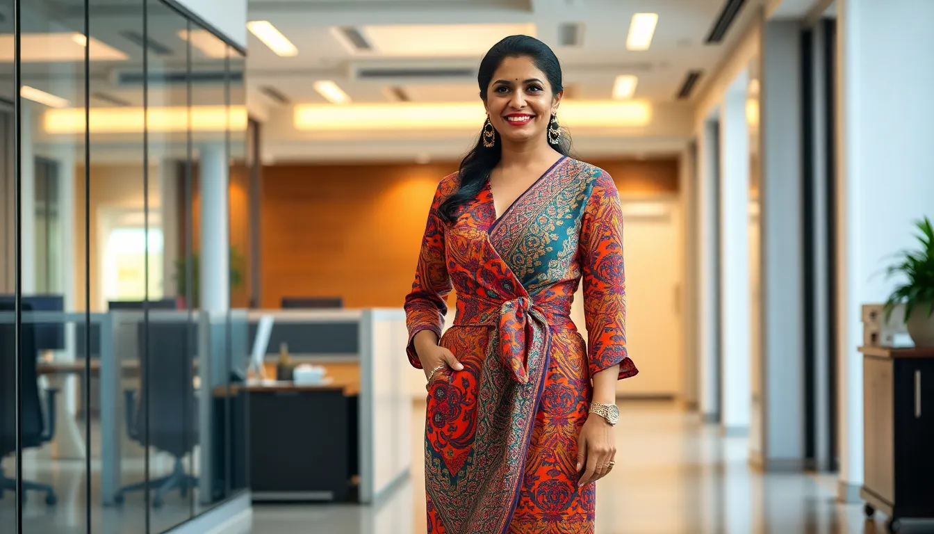 50+ Indian Office Wear Ideas: Stylish Work Outfits for Professional Women 7