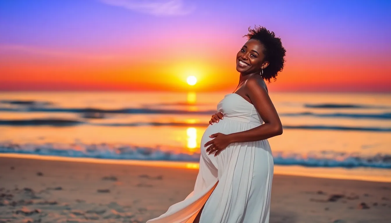 25 Stunning Maternity Photo Shoot Ideas for Black Women: Cultural & Creative 7
