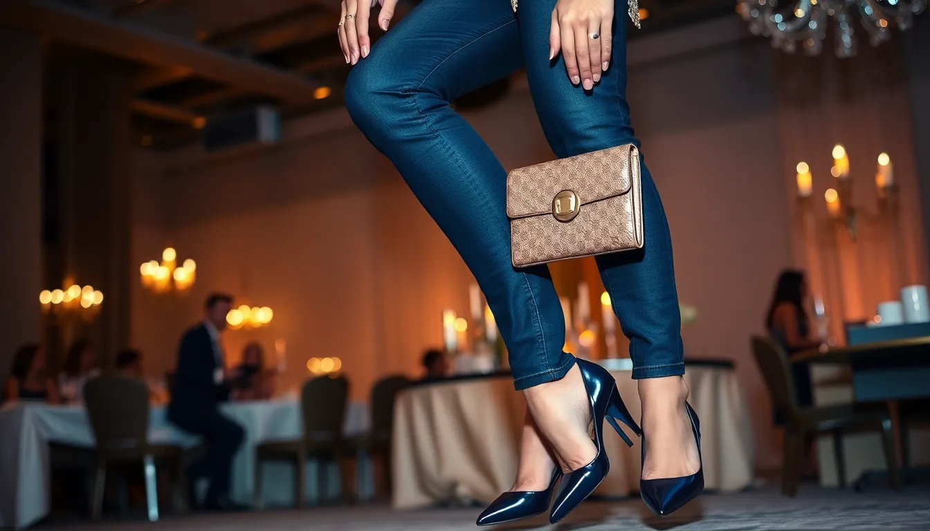 25 Chic Outfit Ideas with Dark Blue Jeans for Every Occasion 8 25 Chic Outfit Ideas with Dark Blue Jeans for Every Occasion 7