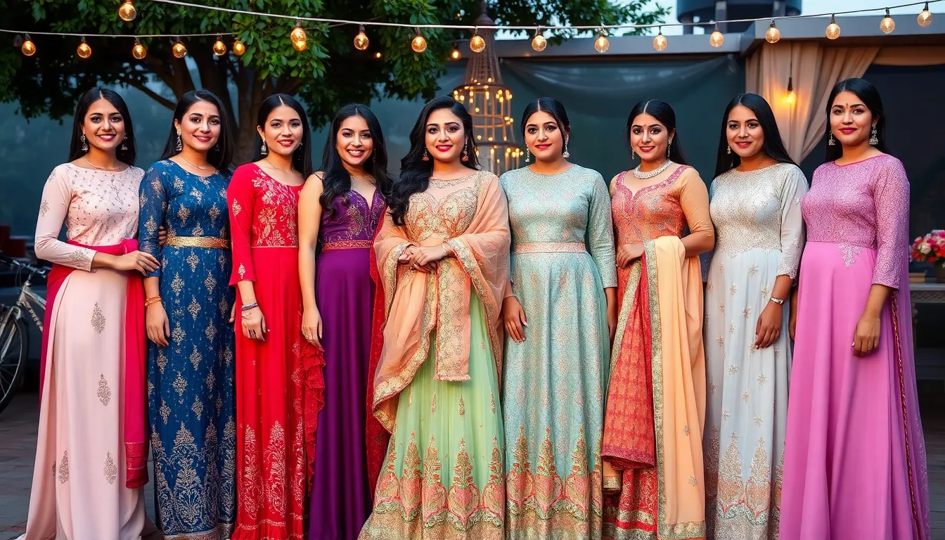 Pakistani Party Wear Dresses Fashion Styles: 2025 Trends & Styling Guide 7