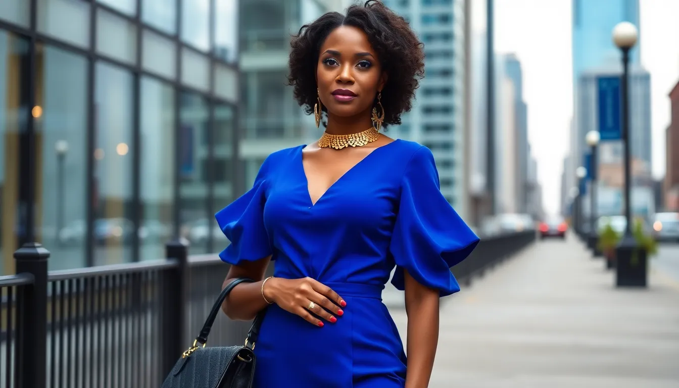 25 Stunning Royal Blue Outfit Ideas for Black Women That Turn Heads 8 25 Stunning Royal Blue Outfit Ideas for Black Women That Turn Heads 7