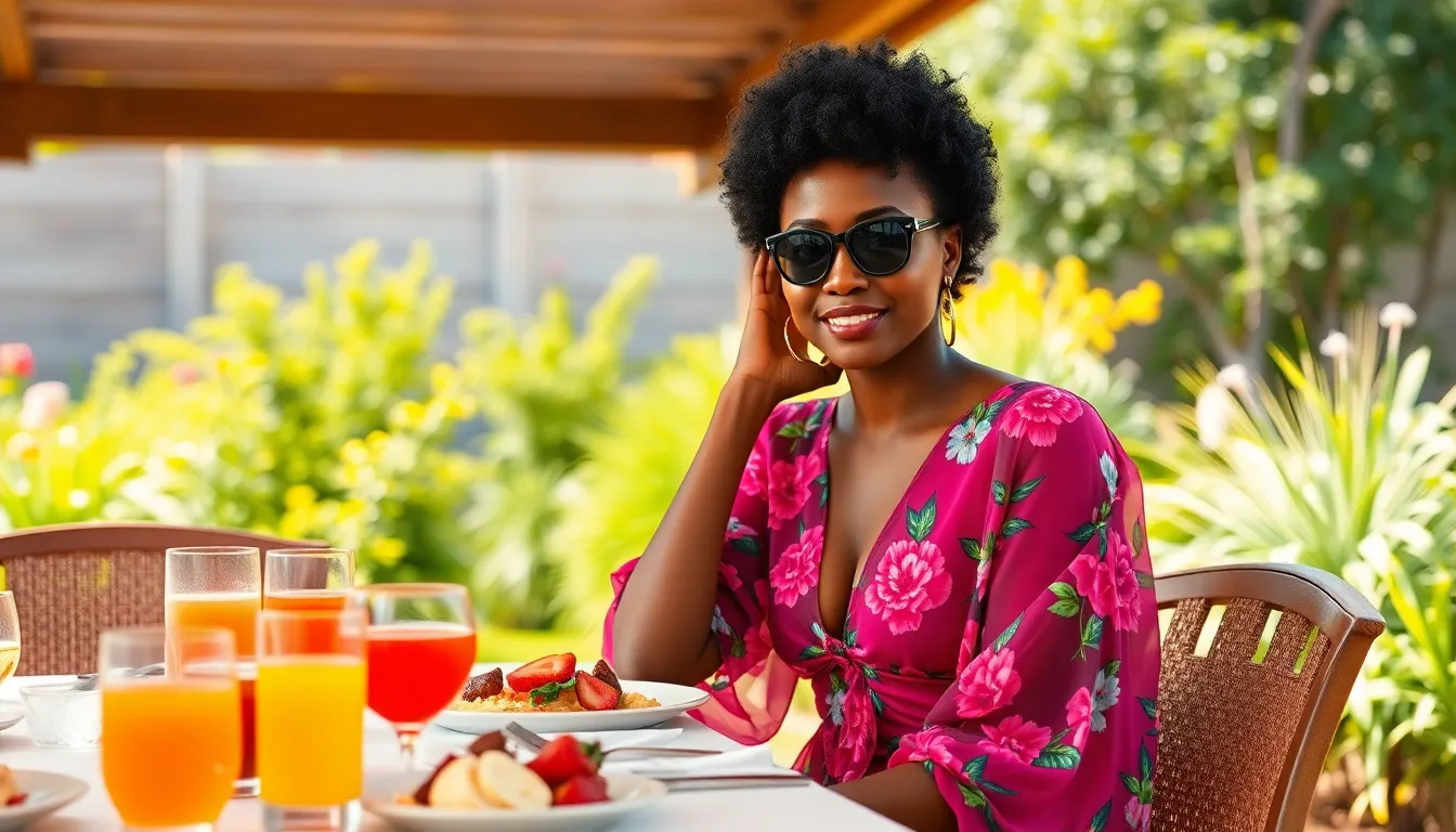 15 Elegant Senior Brunch Outfit Ideas for Black Women Over 50 8 15 Elegant Senior Brunch Outfit Ideas for Black Women Over 50 7