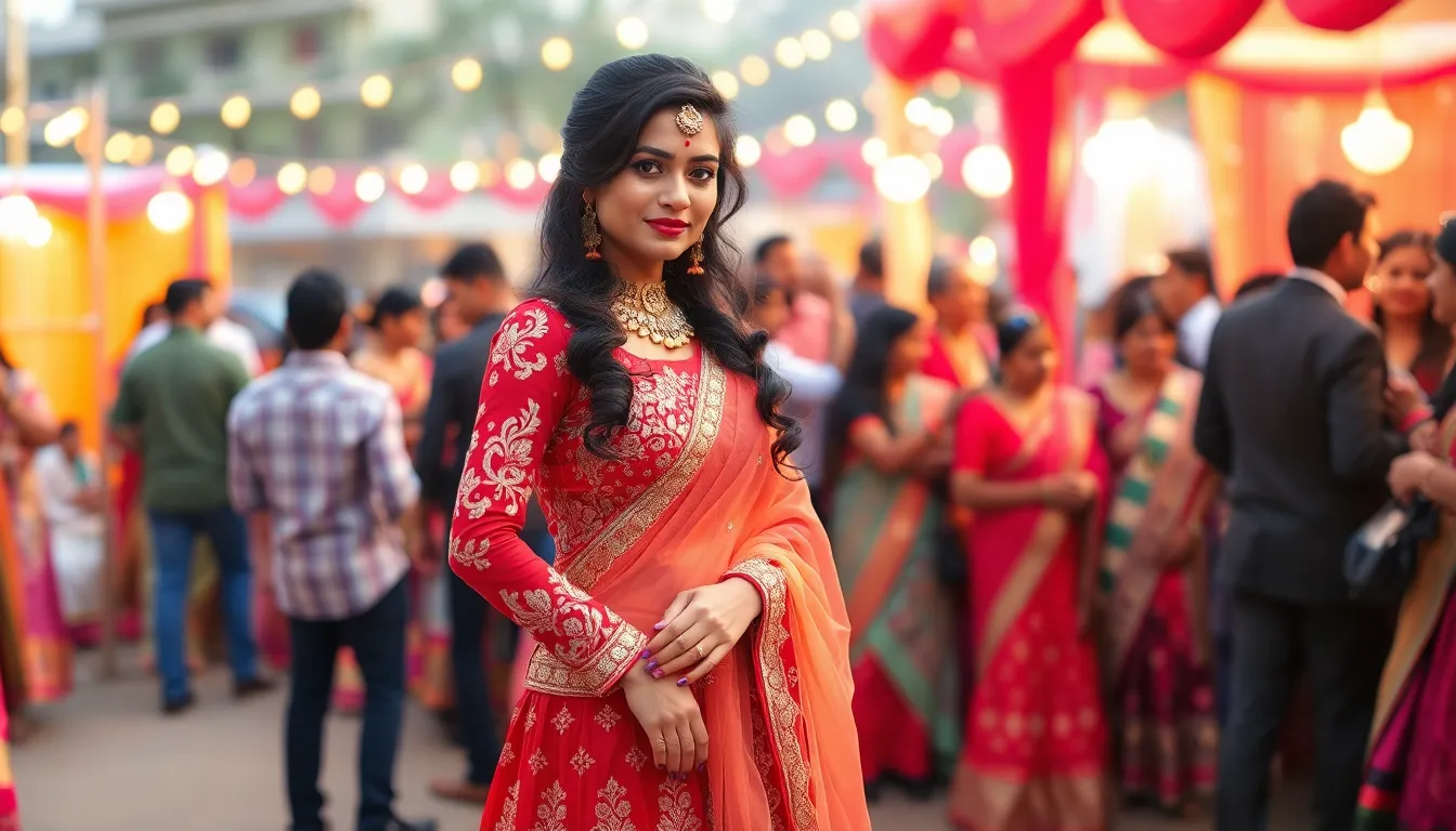 15 Stunning Indian Style Party Wear Suit Designs for Every Celebration 7