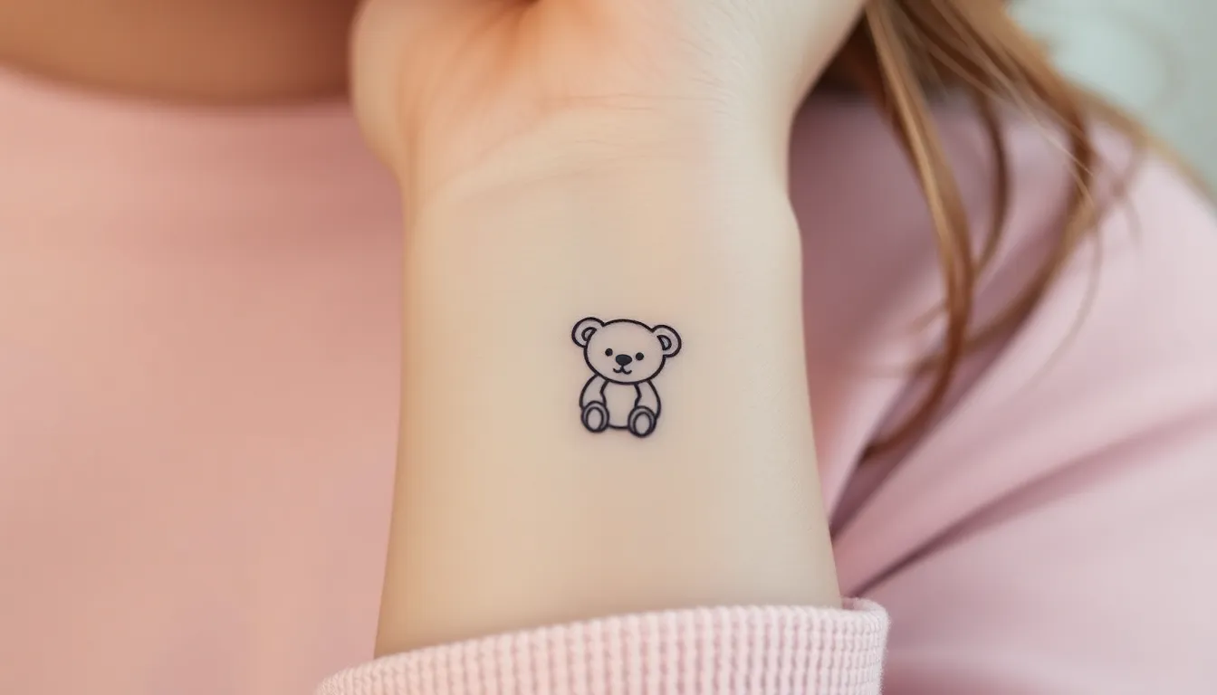 50+ Adorable Teddy Bear Tattoo Ideas for Women: Cute Designs & Meaningful Symbols 8 50+ Adorable Teddy Bear Tattoo Ideas for Women: Cute Designs & Meaningful Symbols 7