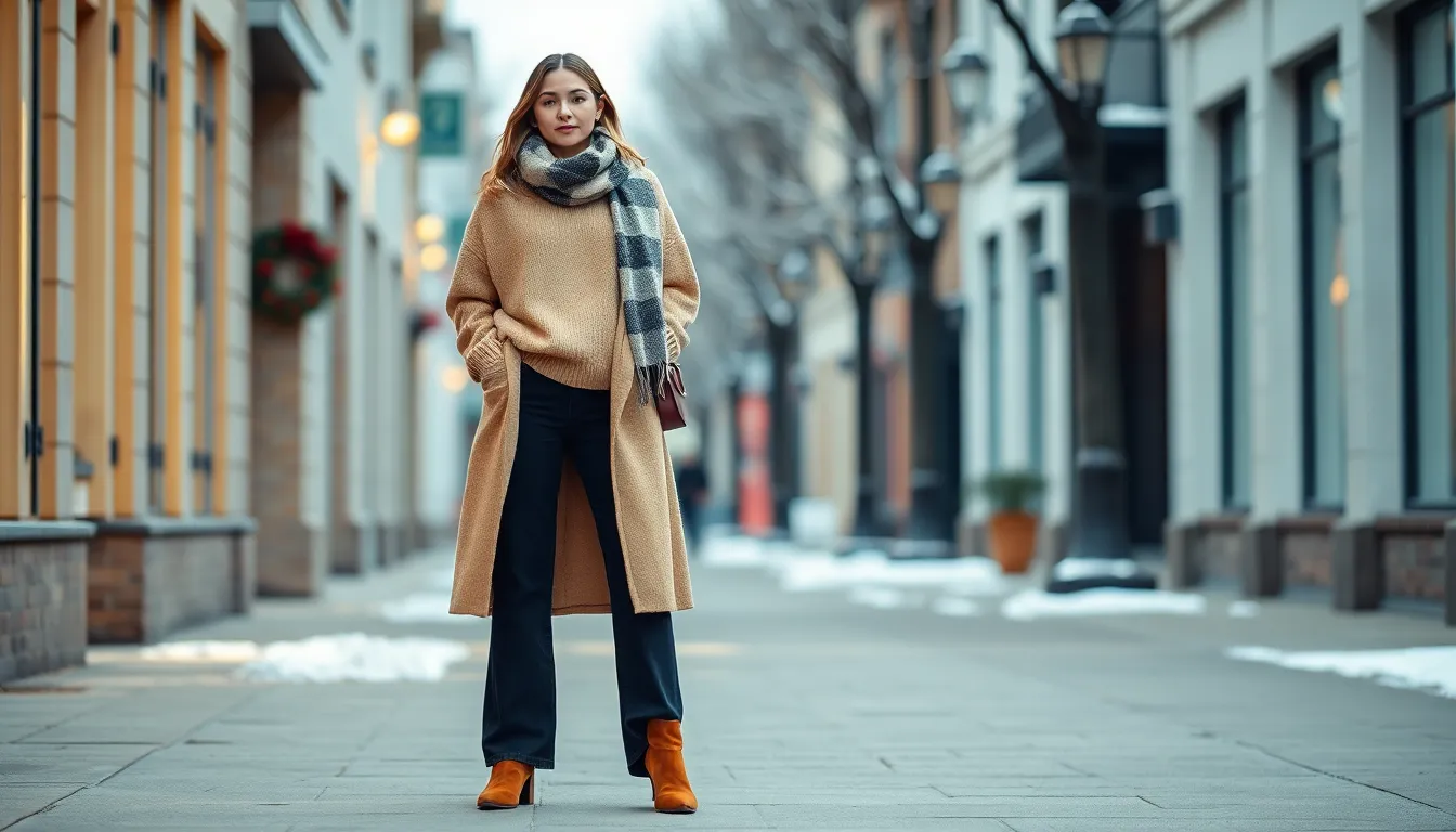 25 Chic Wide Leg Jeans Outfit Ideas for Casual Winter Style 8 25 Chic Wide Leg Jeans Outfit Ideas for Casual Winter Style 7
